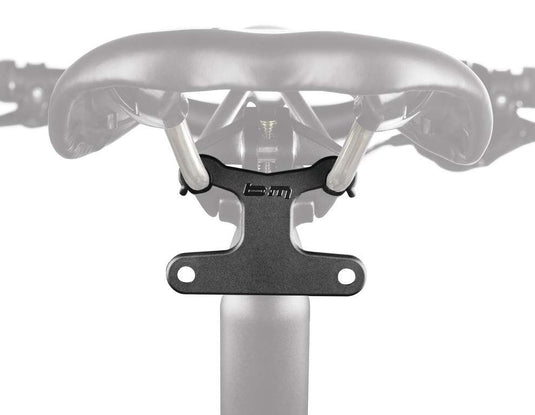 Busch + müller bracket for saddle rails