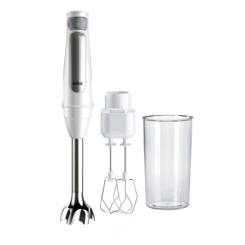 Afbeelding laden in galerijviewer, Braun multi quick 7 staafmixer mq 7005b (wit roestvrij staal)
