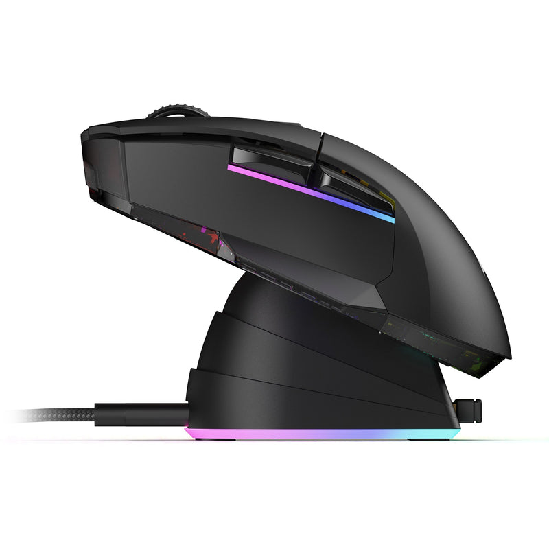 Afbeelding laden in galerijviewer, Sharkoon skiller sgm50w gaming muis (zwart, 400 - 6400 dpi, rgb leds)
