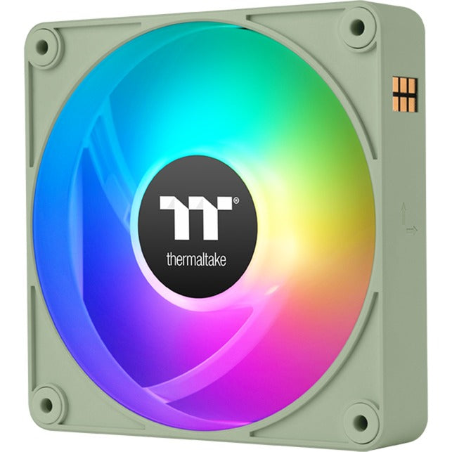 Afbeelding laden in galerijviewer, Thermaltake ct120 ex argb sync pc cooling fan matcha green (3-fan pack) case fans (lichtgroen, 3 stuks, 120 x 120 x 25 mm, pwm)
