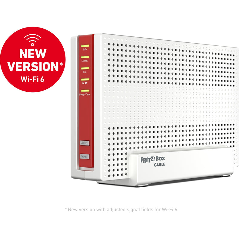 Afbeelding laden in galerijviewer, Fritz! box 6690 cable international router (wit rood)
