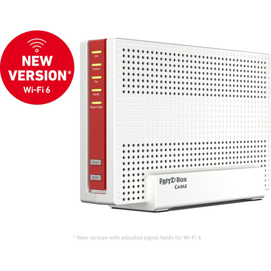 Fritz! box 6690 cable international router (wit rood)
