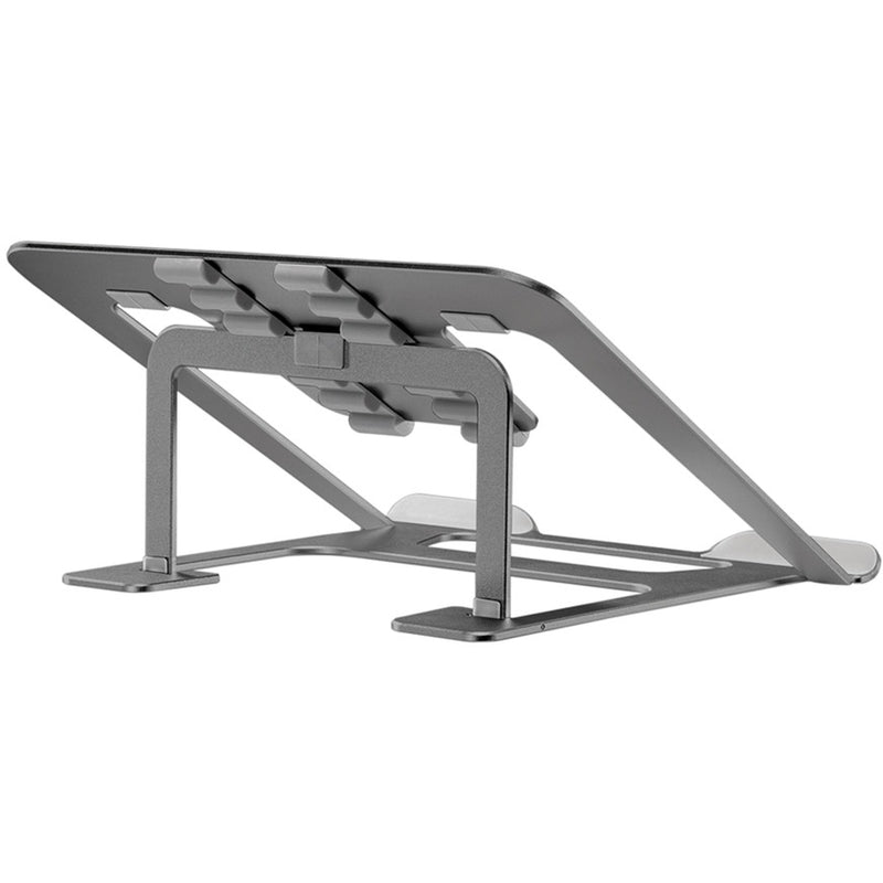 Afbeelding laden in galerijviewer, Neomounts nsls085grey opvouwbare laptop standaard (grijs)
