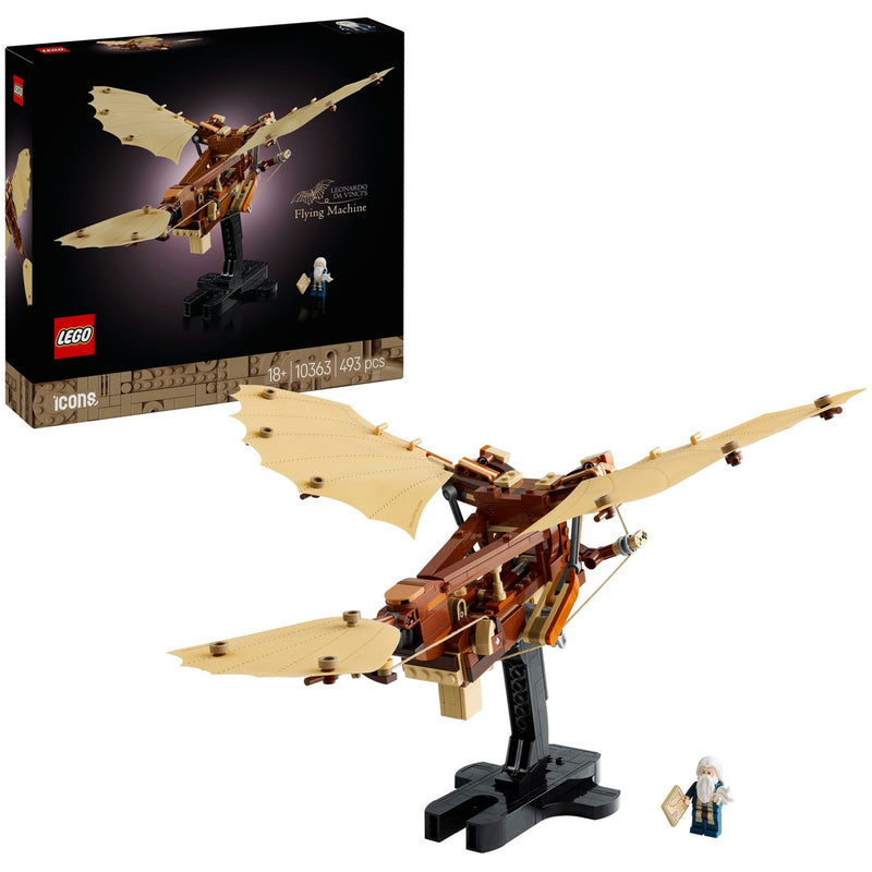 Afbeelding laden in galerijviewer, Lego icons de vliegmachine van leonardo da vinci - 10363
