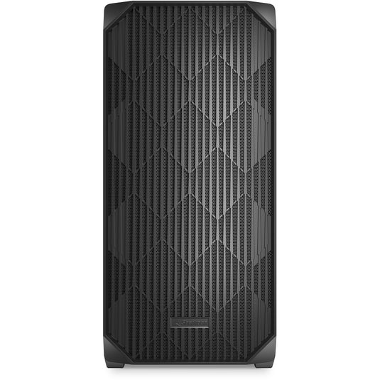 Sharkoon ak3 midi tower behuizing (zwart | 2x usb-a | 1x usb-c)