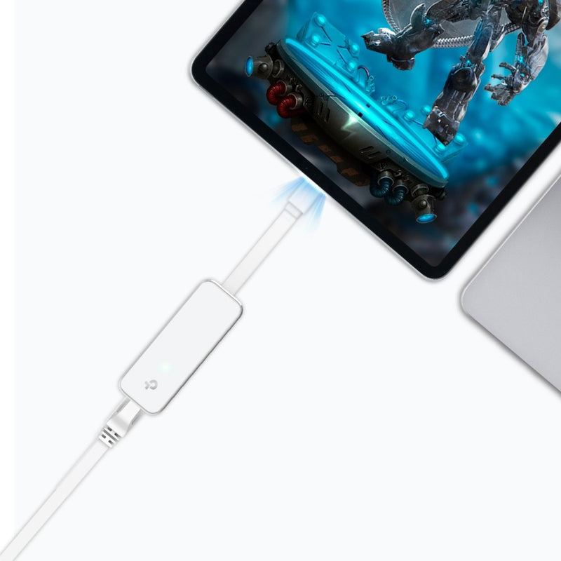 Afbeelding laden in galerijviewer, Tp-link usb type-c to rj45 gigabit ethernet netwerkadapter (wit)
