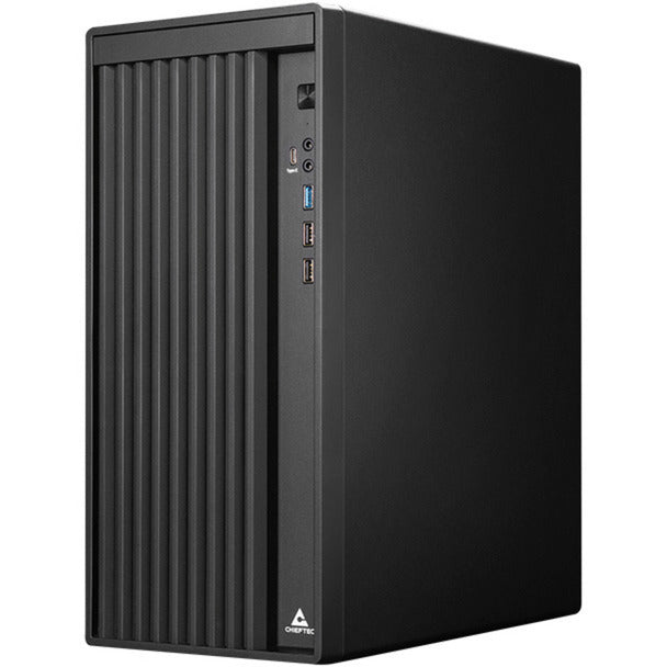 Afbeelding laden in galerijviewer, Chieftec uni bs-20b-op mini tower behuizing (zwart | 3x usb-a | 1x usb-c)
