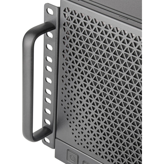 Silverstone rm51 rack behuizing (zwart | 5u | 2x usb-a | 1x usb-c)
