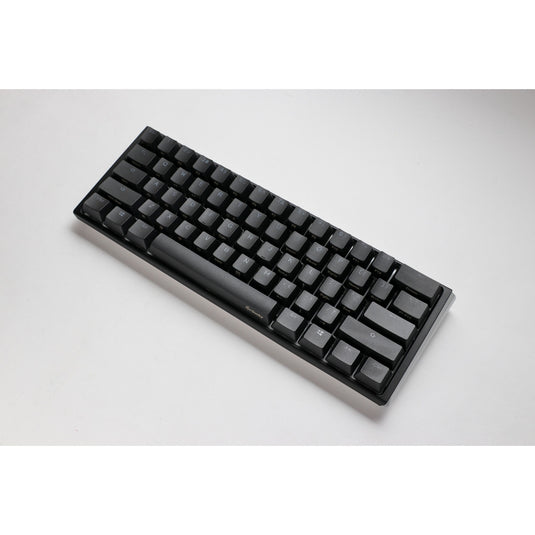 Ducky one 3 classic mini rgb mechanisch toetsenbord (zwart, us lay-out (qwerty), cherry mx silent red, 60%, rgb led, double-shot pbt, hot-swappable, quack mechanics)