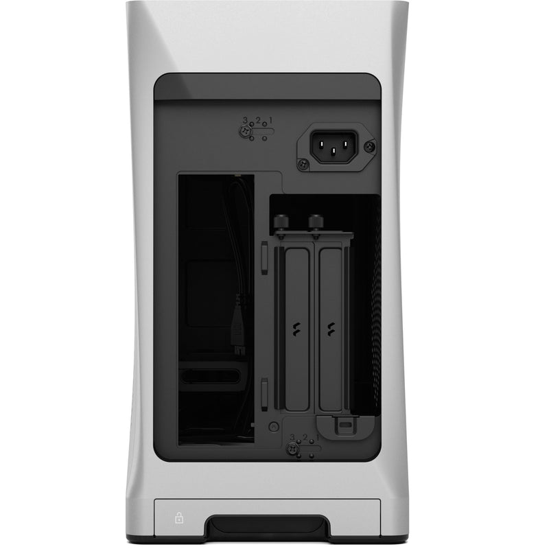 Afbeelding laden in galerijviewer, Fractal design era 2 silver mini tower behuizing (zilver | 2x usb-a | 1x usb-c)

