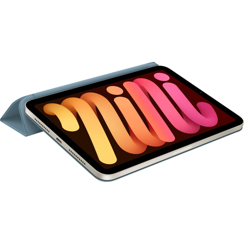 Afbeelding laden in galerijviewer, Apple smart folio voor ipad mini (a17 pro) - denim tablethoes (blauw)
