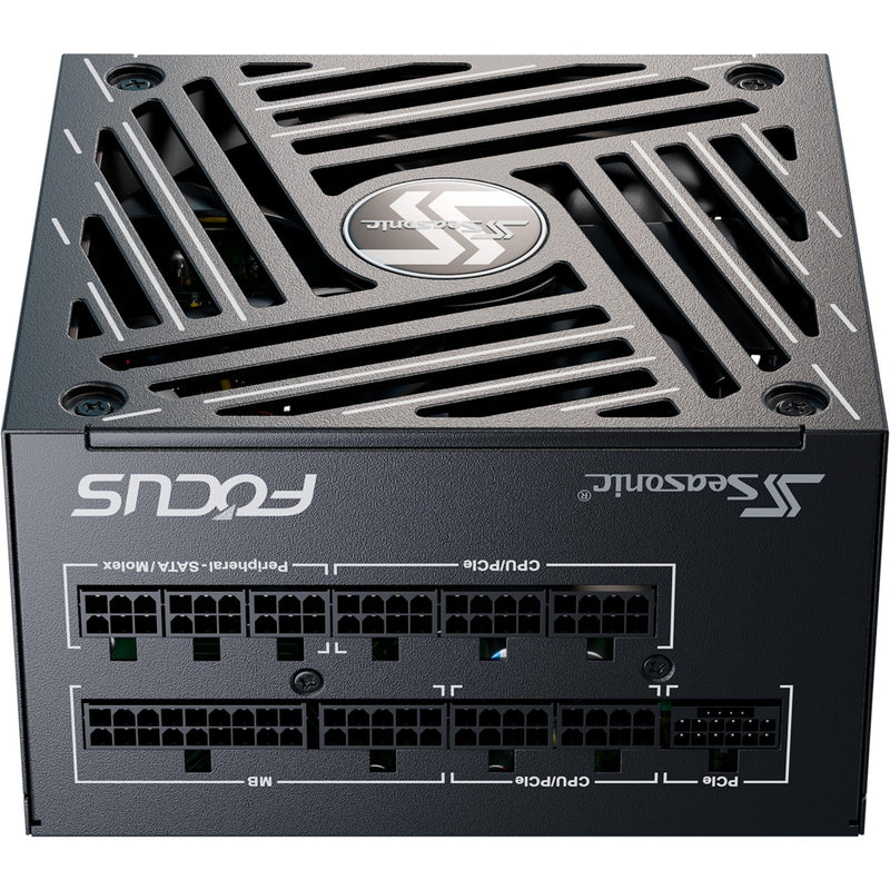 Afbeelding laden in galerijviewer, Seasonic focus gx-1000-v4 atx3.1 modulaire 1000 watt voeding (zwart, 1x 12vhpwr, 3x pcie)
