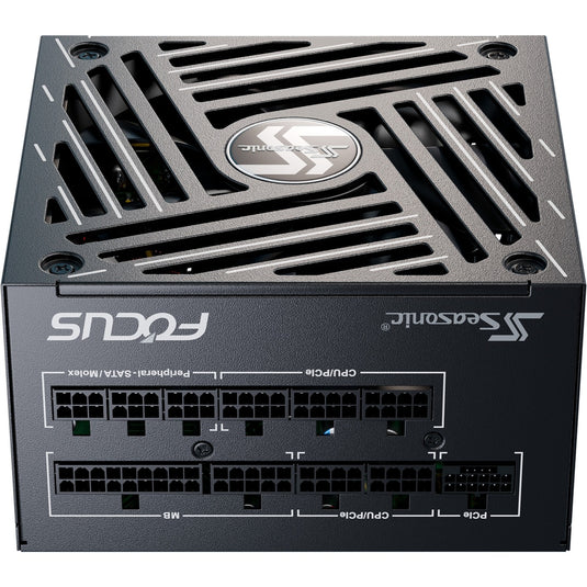Seasonic focus gx-1000-v4 atx3.1 modulaire 1000 watt voeding (zwart, 1x 12vhpwr, 3x pcie)