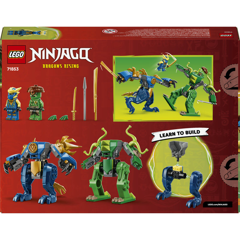 Afbeelding laden in galerijviewer, Lego ® ninjago® - jay's drakenmechastrijd - speelgoedmecha - speelset met 2 minifiguren - 71853
