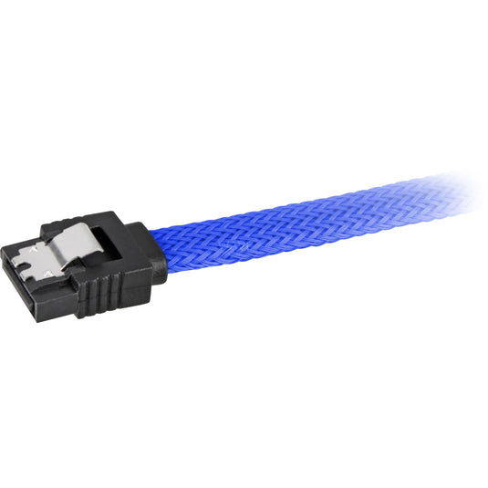 Sharkoon sata iii sleeve kabel (blauw, 0,3 meter)