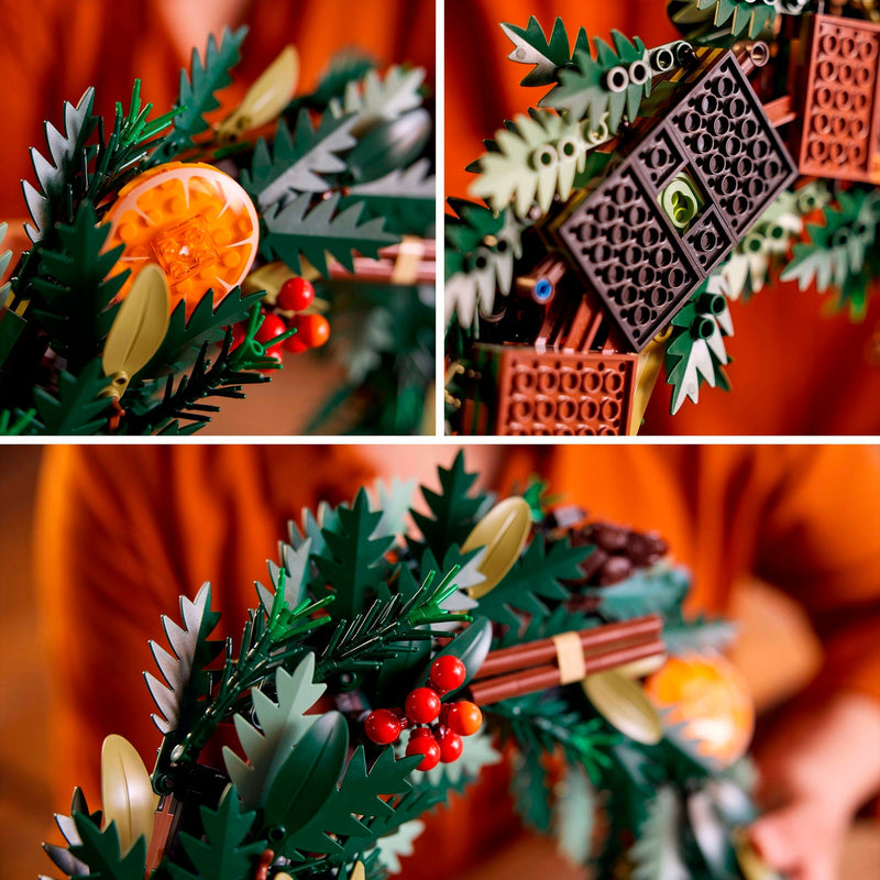 Afbeelding laden in galerijviewer, Lego icons - herfstkrans constructiespeelgoed (10340)
