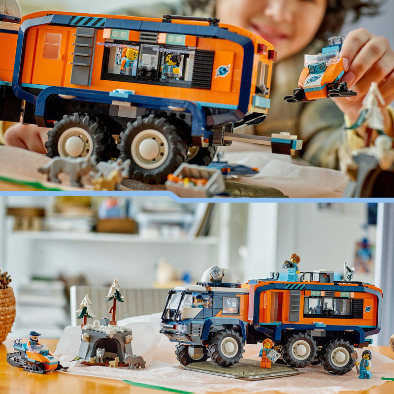 Afbeelding laden in galerijviewer, Lego ® city laboratoriumtruck op de noordpool bouwset - 60471
