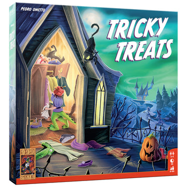 999games 999 games tricky treats bordspel (nederlands, 2 - 4 spelers, 45 minuten, vanaf 8 jaar)