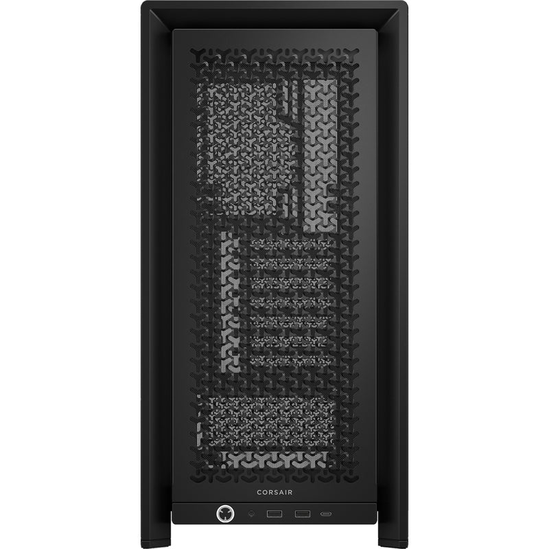 Afbeelding laden in galerijviewer, Corsair frame 4000d midi tower behuizing (zwart | 2x usb-a | 1x usb-c | tempered glass)
