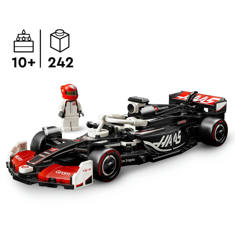 Afbeelding laden in galerijviewer, Lego speed champions moneygram haas f1 team vf-24 racewagen set - 77250
