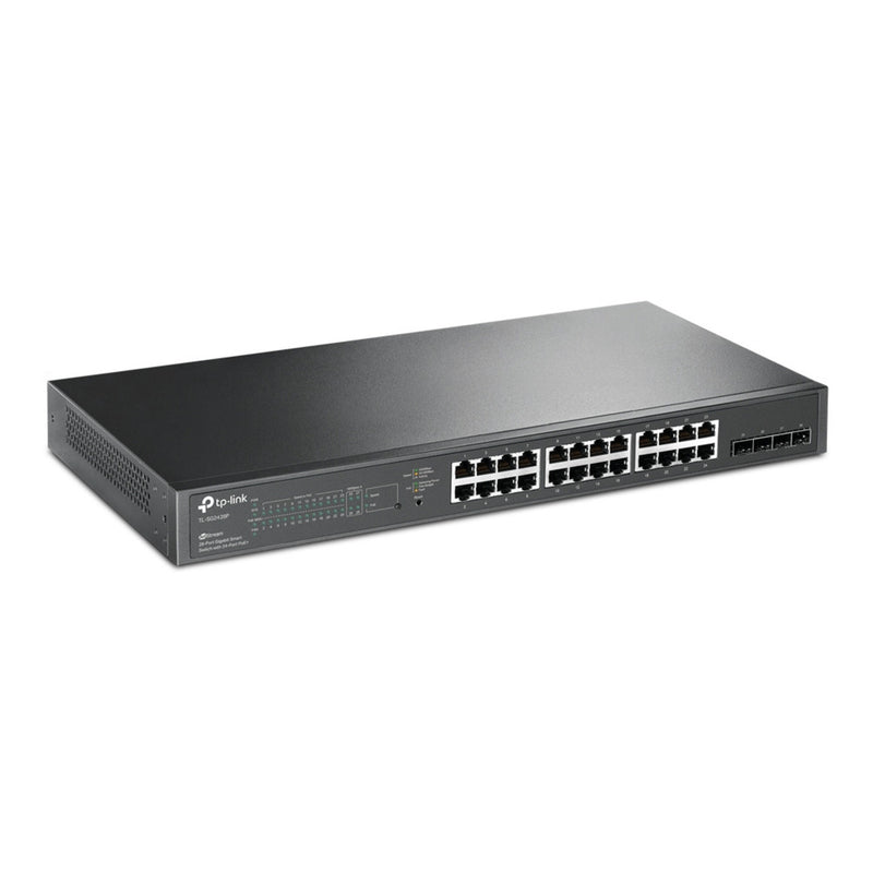 Afbeelding laden in galerijviewer, Tp-link omada sg2428p jetstream 28-poorts gigabit smart-switch (zwart, 24x poe+)
