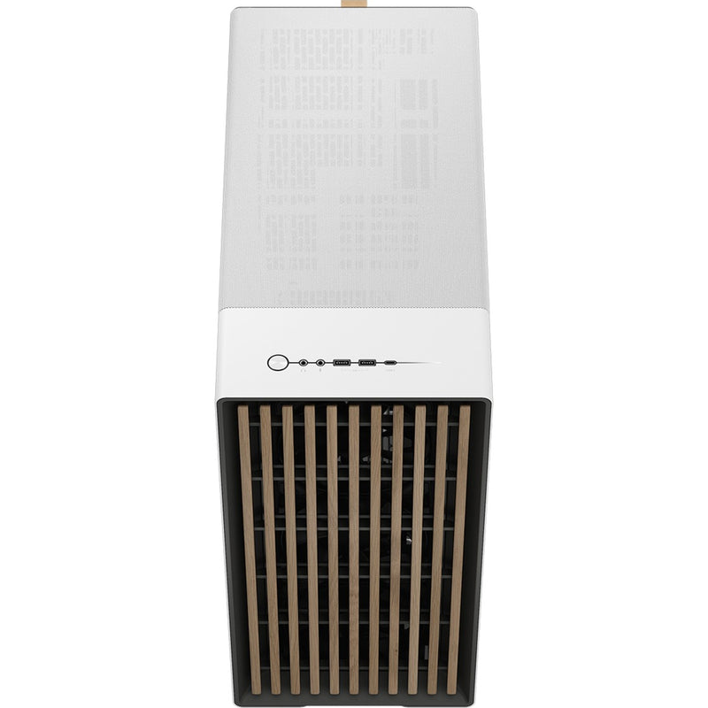 Afbeelding laden in galerijviewer, Fractal design north xl midi tower behuizing (wit houtkleur | 2x usb-a | 1x usb-c | tempered glass)
