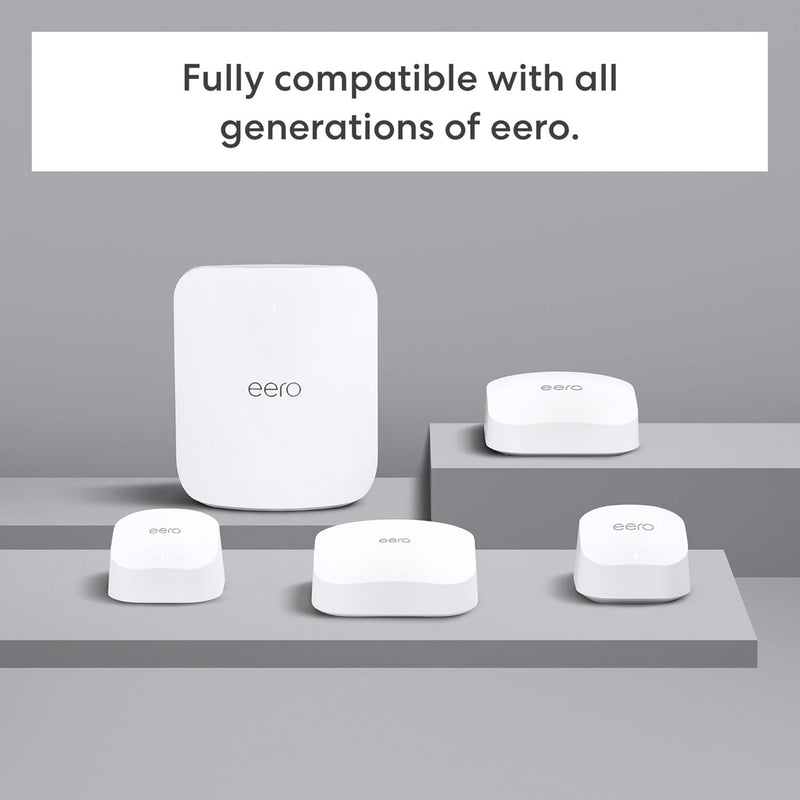 Afbeelding laden in galerijviewer, Eero 7 mesh wifi system, 3 stuks mesh router (wit)
