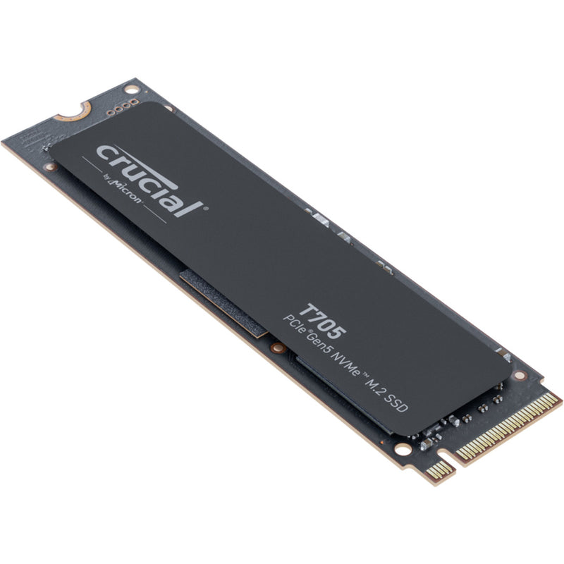 Afbeelding laden in galerijviewer, Crucial t705 1 tb ssd (zwart, pcie 5.0 x4, nvme 2.0, m.2 2280)
