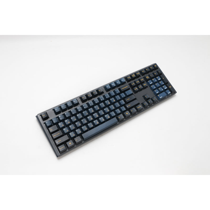 Afbeelding laden in galerijviewer, Ducky one 3 pro, gaming toetsenbord (zwart, us lay-out, cherry mx2a blue, rgb led, double-shot pbt, quack mechanics, hot swap)
