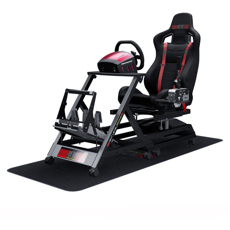 Afbeelding laden in galerijviewer, Next level racing gttrack simulator cockpit racing simulator (zwart)
