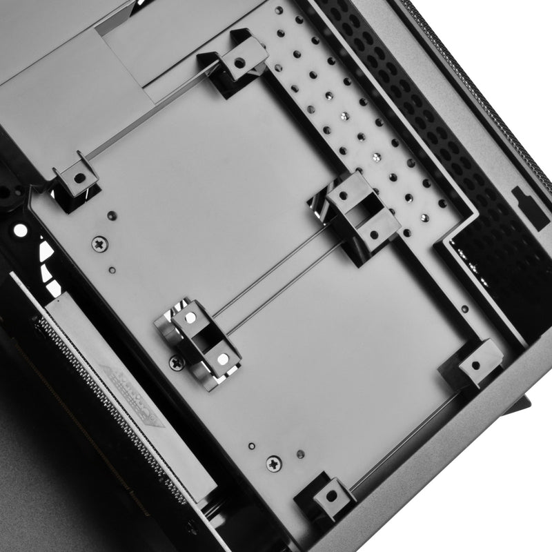 Afbeelding laden in galerijviewer, Silverstone sst-ftz01b-e desktop behuizing (zwart | 2x usb-a)

