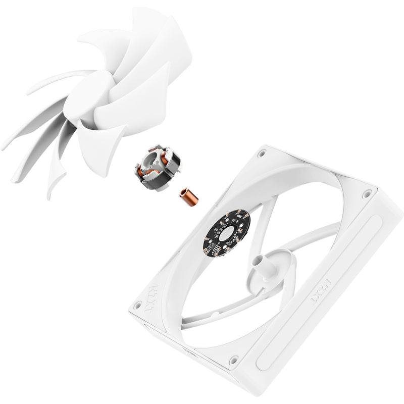 Afbeelding laden in galerijviewer, Nzxt f140q case fan (wit, 140 x 140 x 25 mm, pwm)
