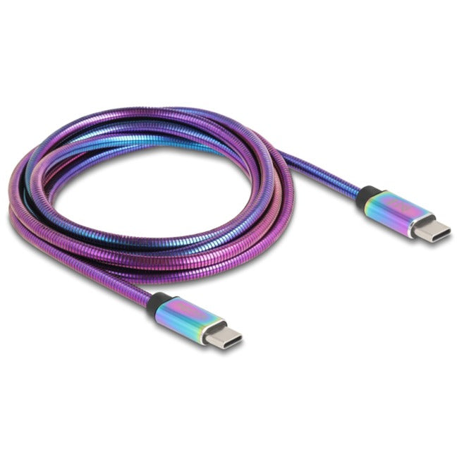 Afbeelding laden in galerijviewer, Delock usb 2.0 usb-c kabel, 2 meter (meerkleurig)
