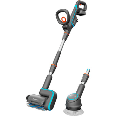 Gardena aquabrush universal set - accu terrasreiniger - multireiniger - 18v