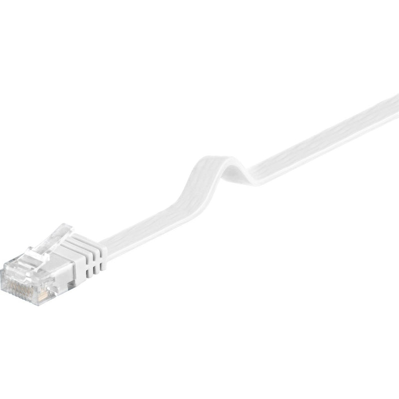Afbeelding laden in galerijviewer, Goobay cat.5e netwerkkabel (wit, 20 meter, u utp, rj-45, platte kabel)
