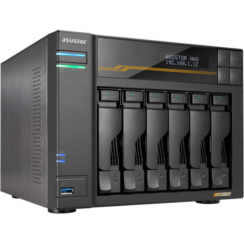 Afbeelding laden in galerijviewer, Asustor lockerstor 6 as6806t nas (zwart)
