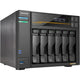Asustor lockerstor 6 as6806t nas (zwart)