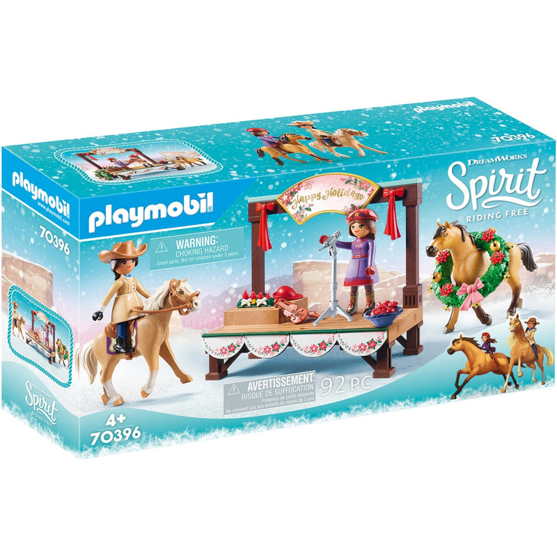 Afbeelding laden in galerijviewer, Playmobil spirit - kerstmis concert constructiespeelgoed (70396)
