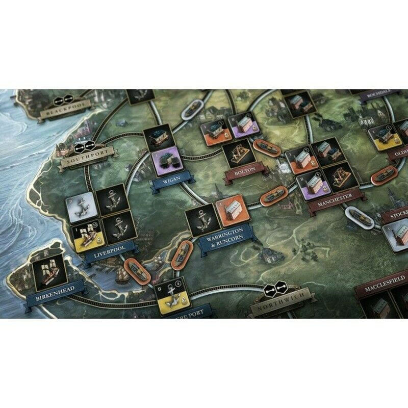 Afbeelding laden in galerijviewer, Asmodee brass: lancashire bordspel (engels, 2 - 4 spelers, 120 - 180 minuten, vanaf 14 jaar)
