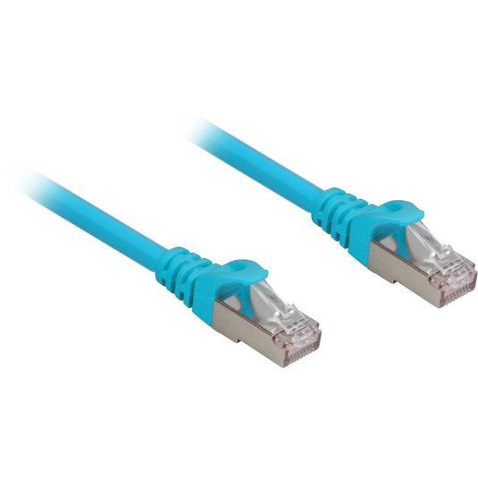 Sharkoon cat.6a netwerkkabel (blauw, 3 meter, sftp, rj-45, halogeenvrij)