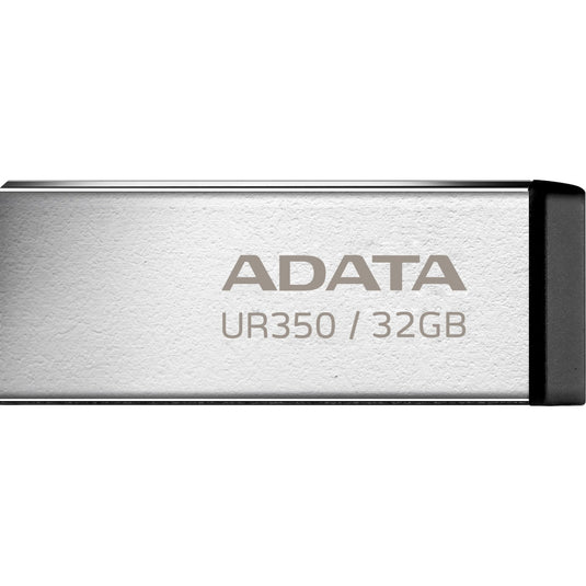 Adata ur350 32 gb usb-stick (nikkel zwart, usb-a 3.2 gen 1 (5 gbit s))