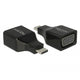 Delock usb-c naar vga (dp alt mode) adapter (zwart)