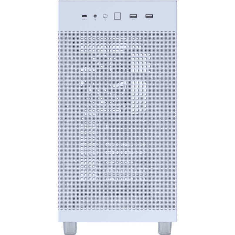 Afbeelding laden in galerijviewer, Asus prime ap303 - mesh panel midi tower behuizing (wit | 2x usb-a | 1x usb-c)
