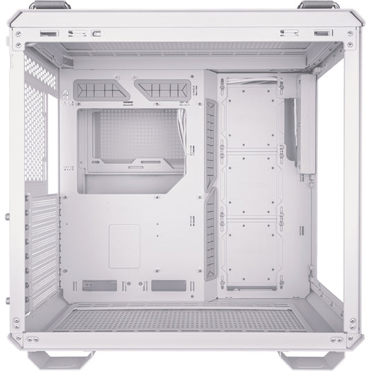 Asus tuf gaming gt502 midi tower behuizing (wit | 2x usb-a | 1x usb-c | tempered glass)