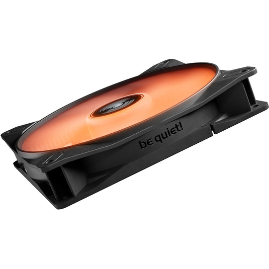 Be quiet! light wings lx pwm rgb case fans (zwart, 3 stuks, 140 x 140 x 25 mm)