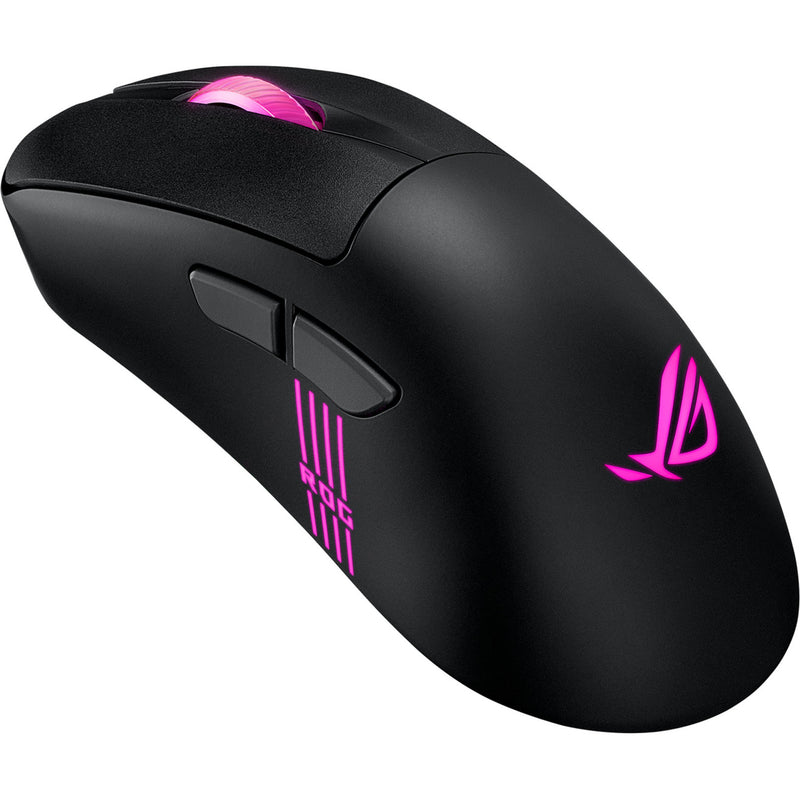 Afbeelding laden in galerijviewer, Asus rog keris ii origin gaming mouse (zwart, 42.000 dpi, rgb, usb, 2.4ghz, bluetooth)

