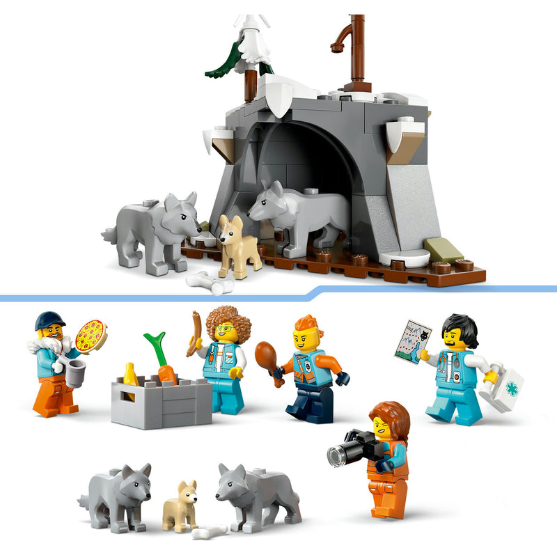 Afbeelding laden in galerijviewer, Lego ® city laboratoriumtruck op de noordpool bouwset - 60471
