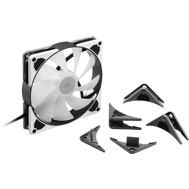 Afbeelding laden in galerijviewer, Sharkoon silentstorm 140 pwm rgb case fan (140 x 140 x 25 mm)
