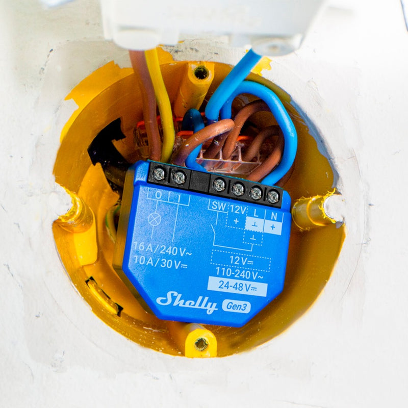 Afbeelding laden in galerijviewer, Shelly gen3 - slimme schakelaar - wi-fi - bluetooth gateway
