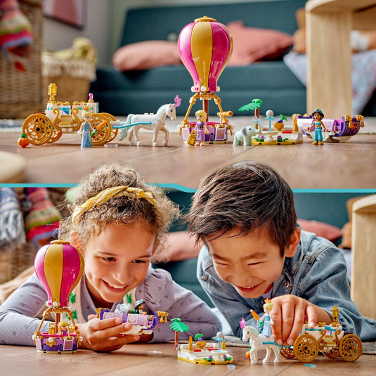 Lego disney princess - betoverende reis van prinses constructiespeelgoed (43216)